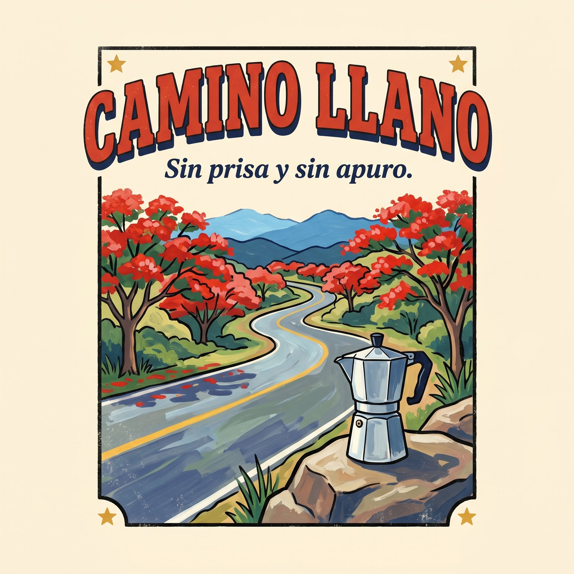 CAMINO LLANO — design graphic