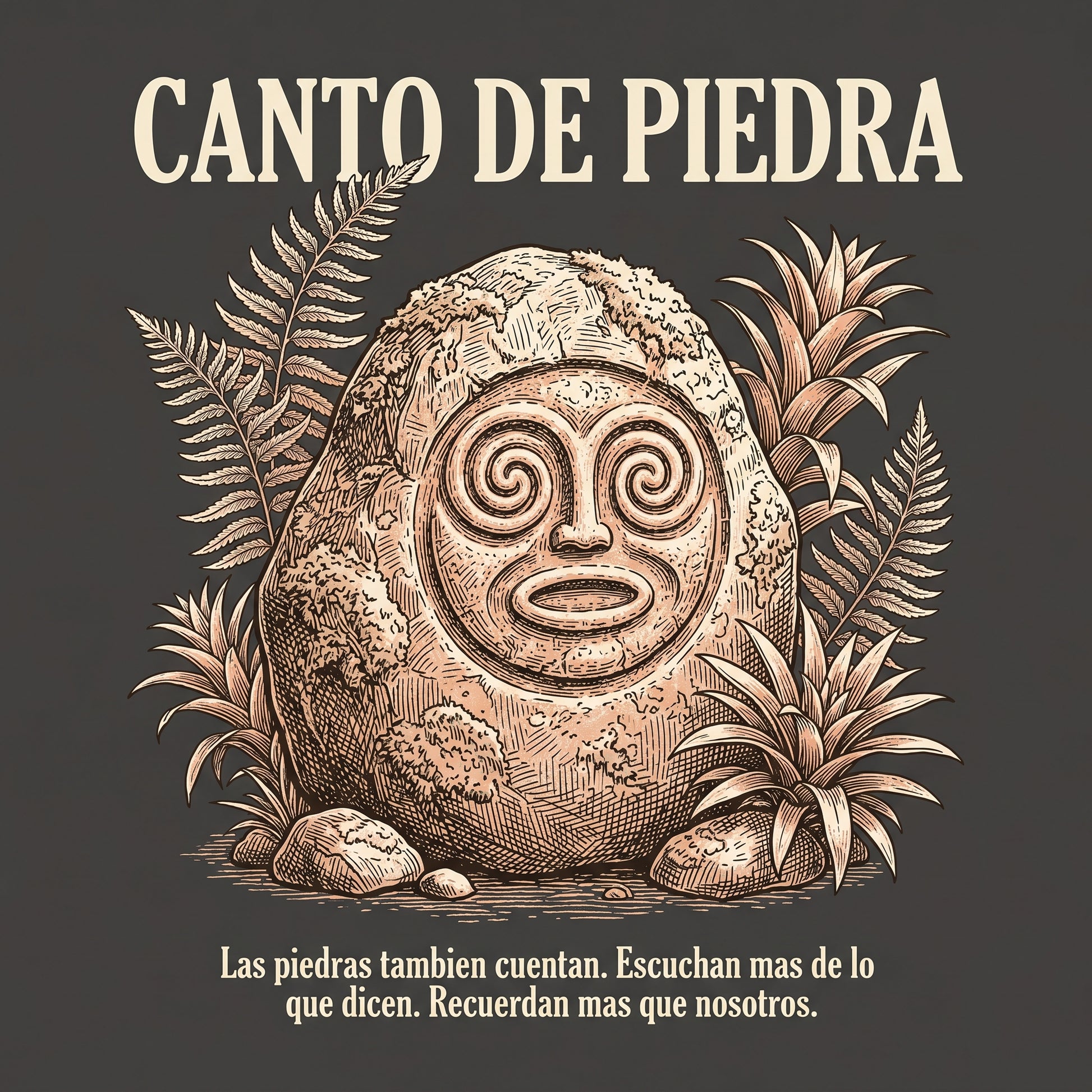 CANTO DE PIEDRA — design