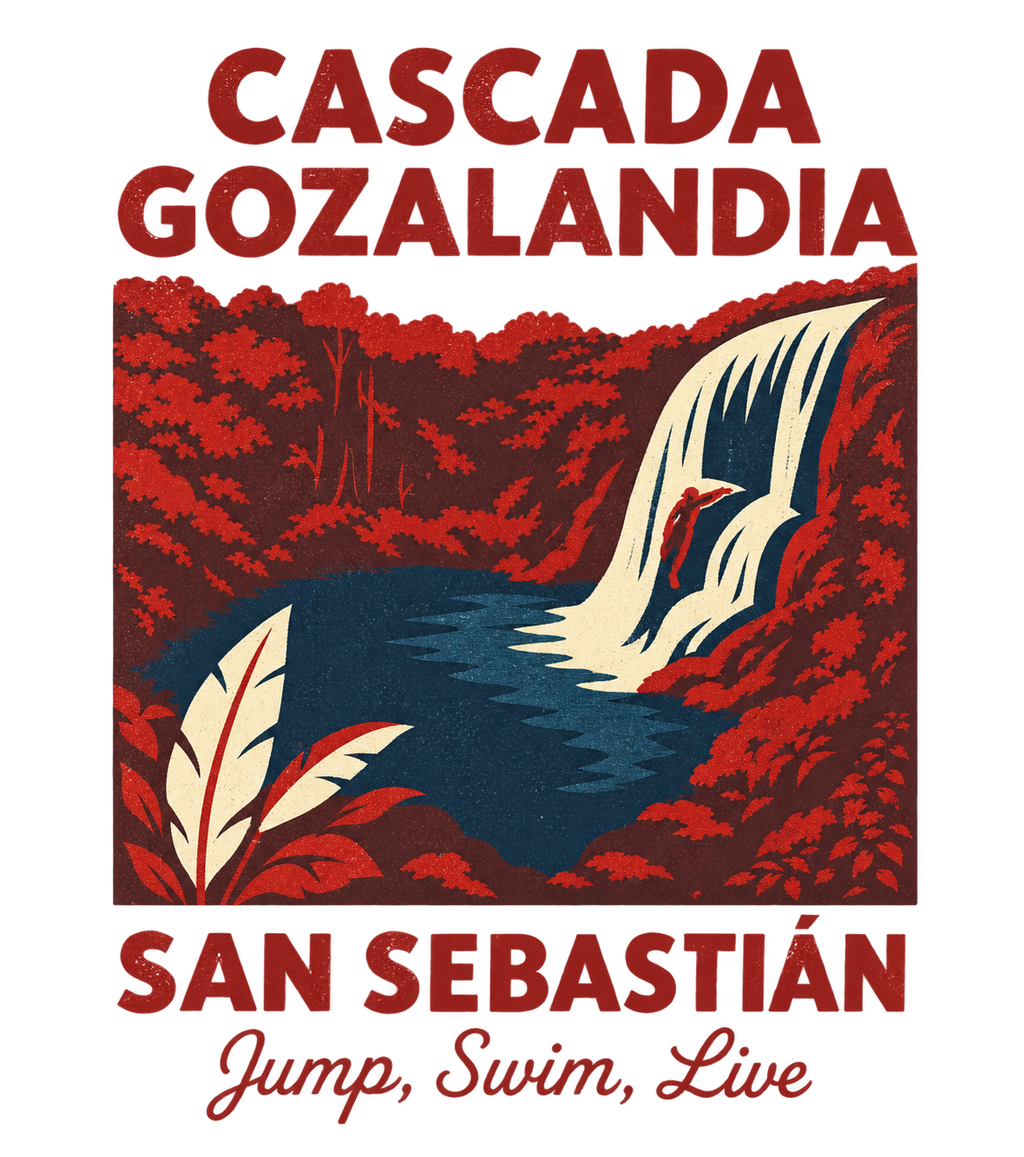 CASCADA GOZALANDIA SAN SEBASTIÁN - Jump, Swim, Live standalone design