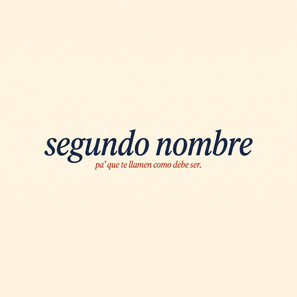 SEGUNDO NOMBRE — design
