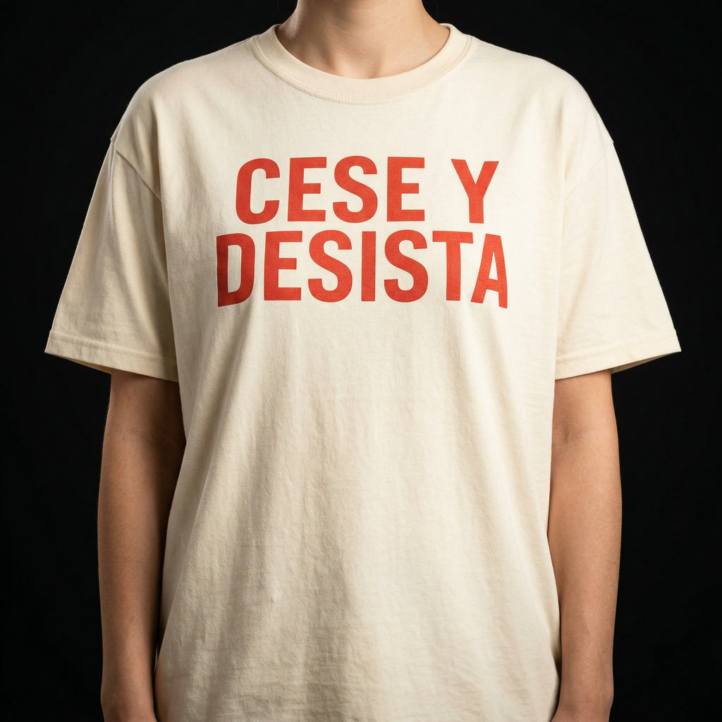 CESE Y DESISTA — cese-y-desista-studio-03-chest-print