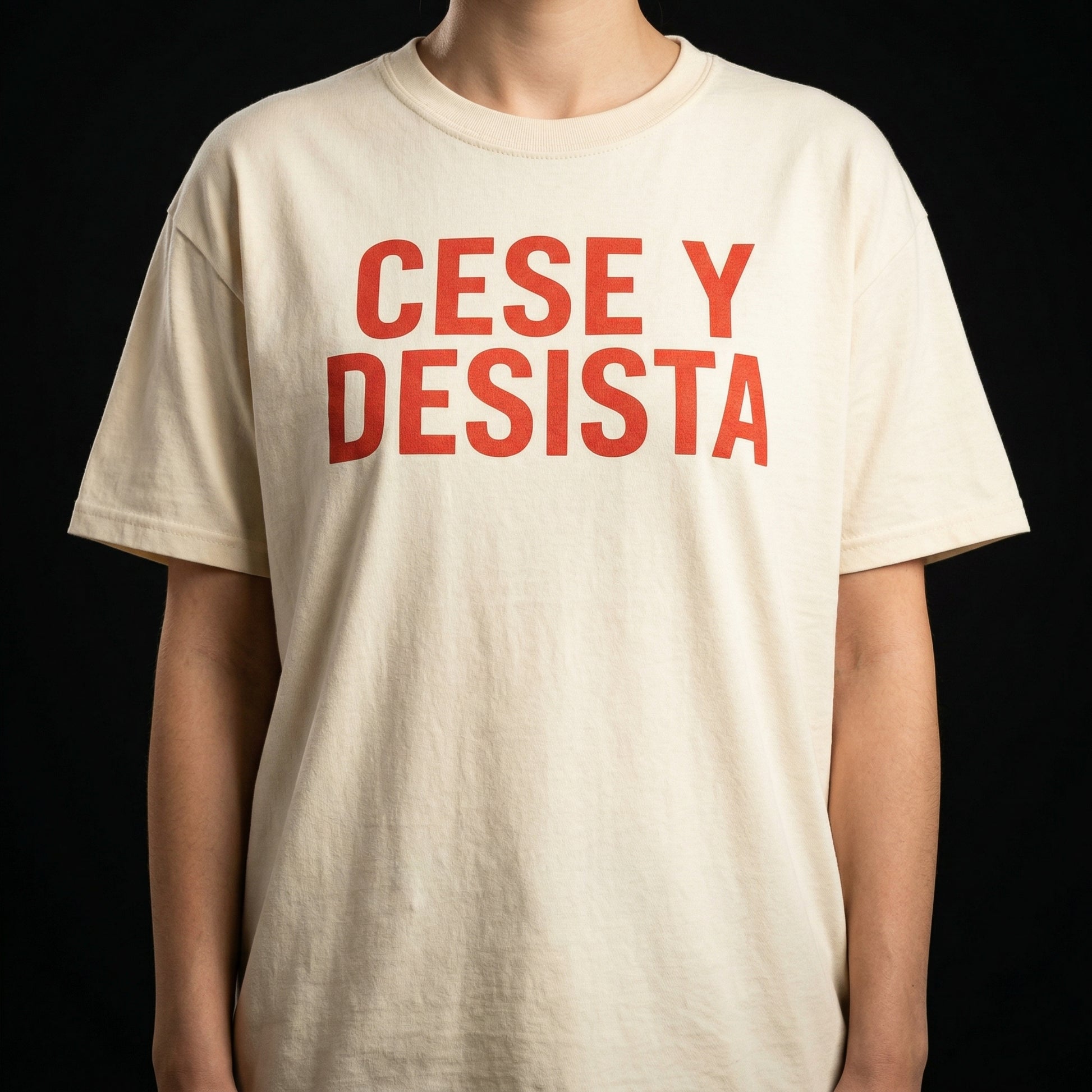 CESE Y DESISTA — cese-y-desista-studio-03-chest-print
