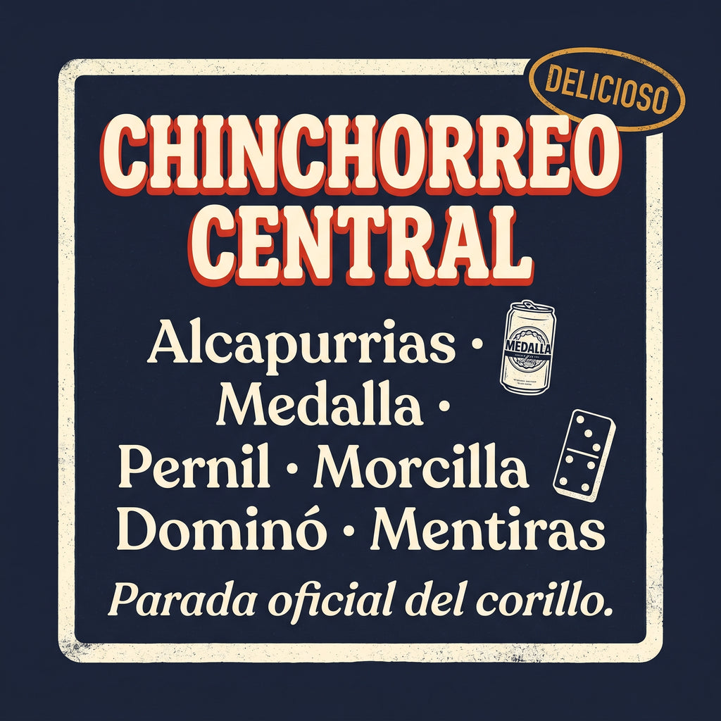 CHINCHORREO CENTRAL — design graphic