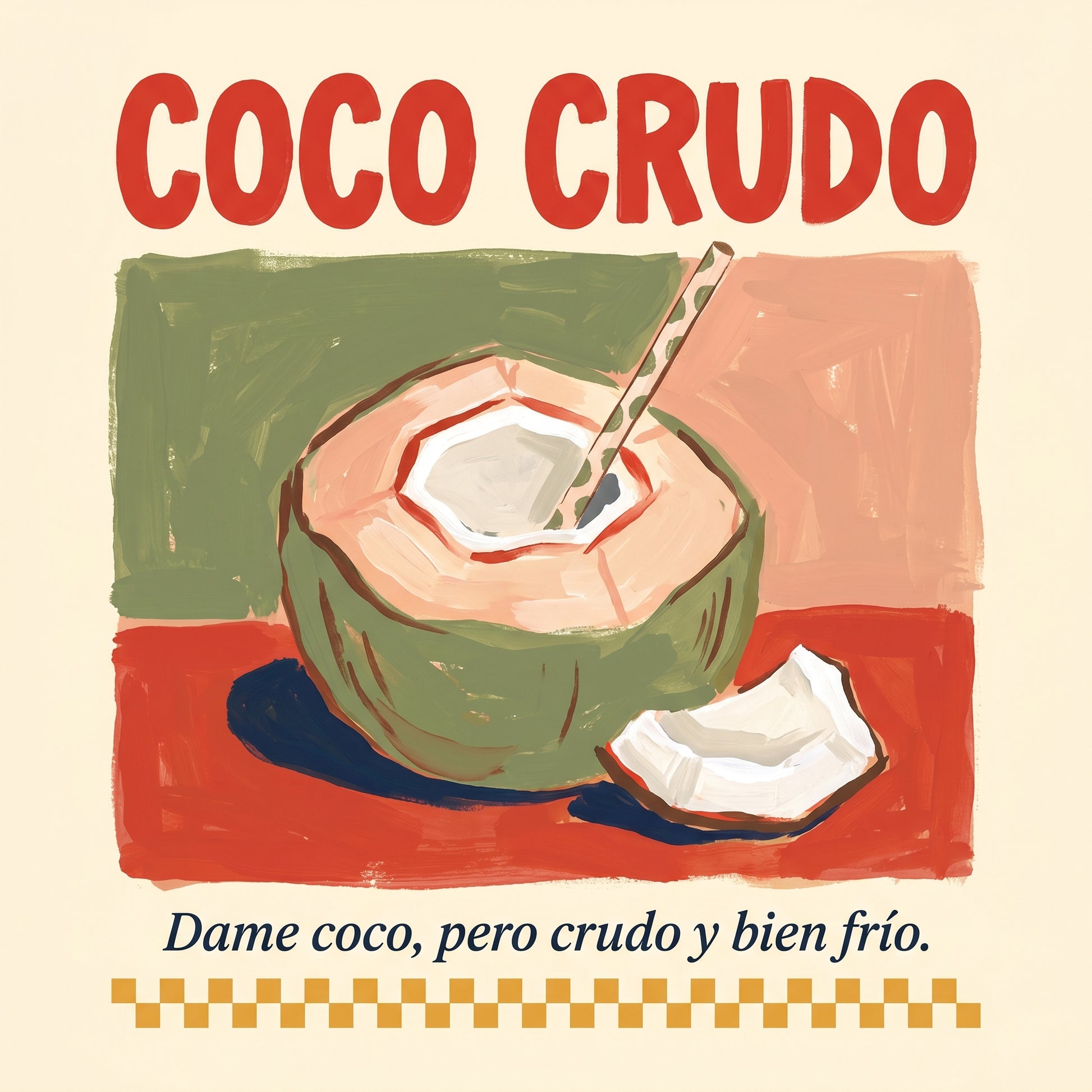 COCO CRUDO — design graphic