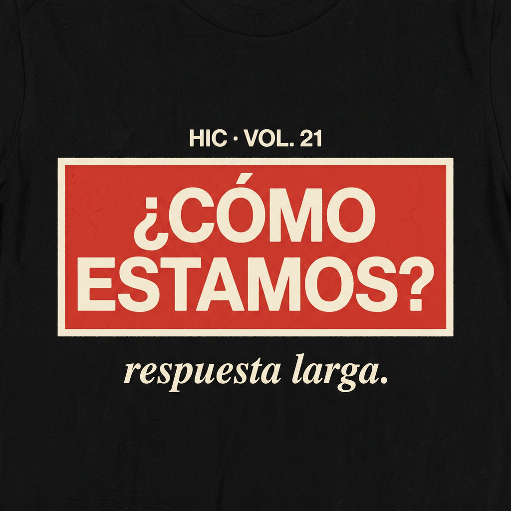 ¿CÓMO ESTAMOS? — design
