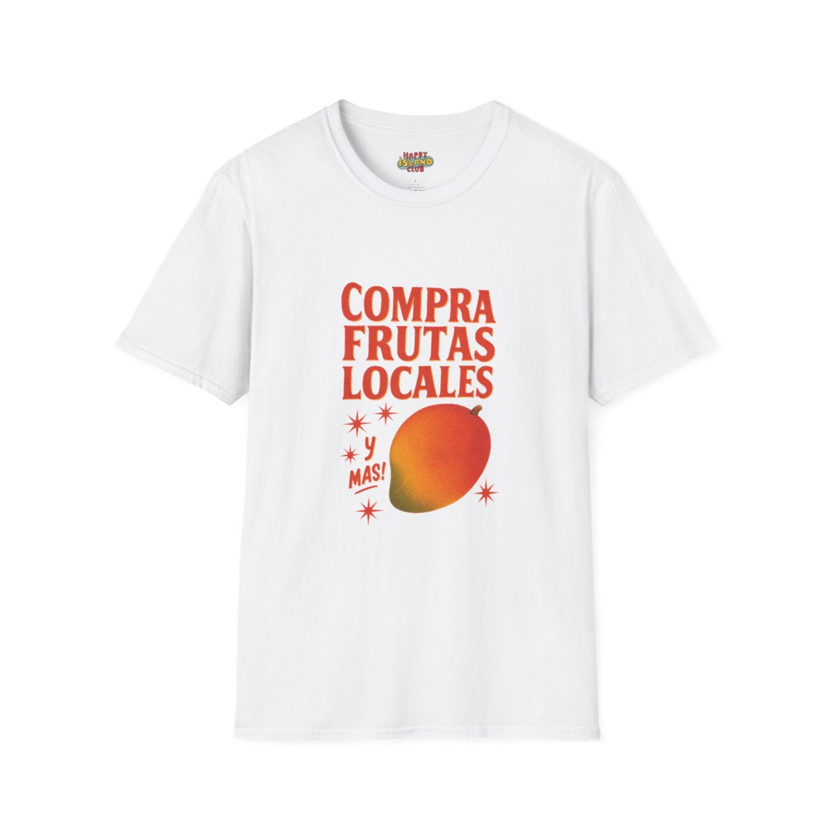 Front view of Compra Frutas Locales y Más! on a clean background