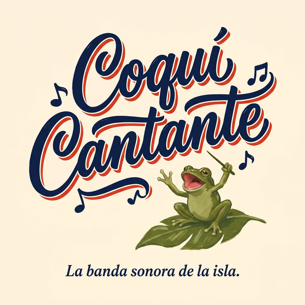 COQUÍ CANTANTE graphic