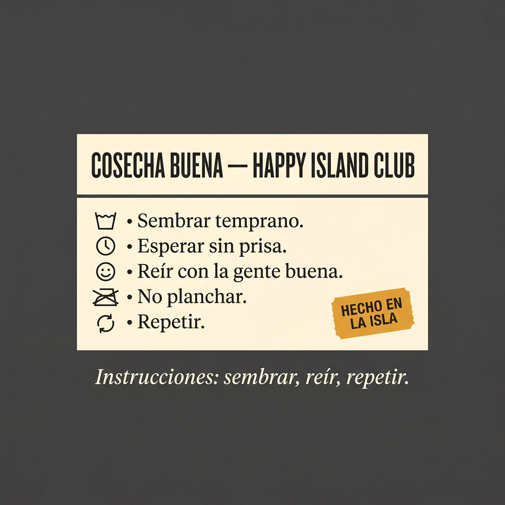 COSECHA BUENA — design graphic