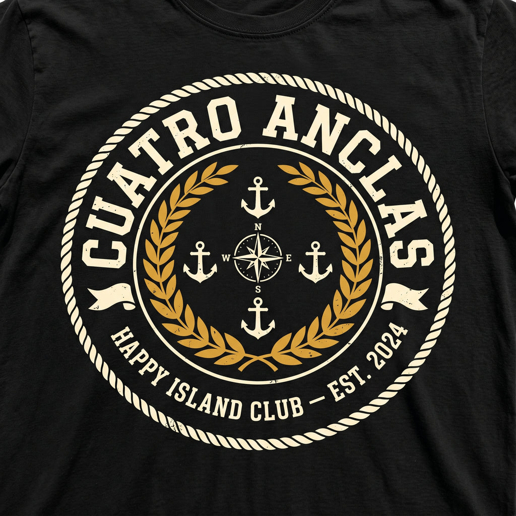 CUATRO ANCLAS — design
