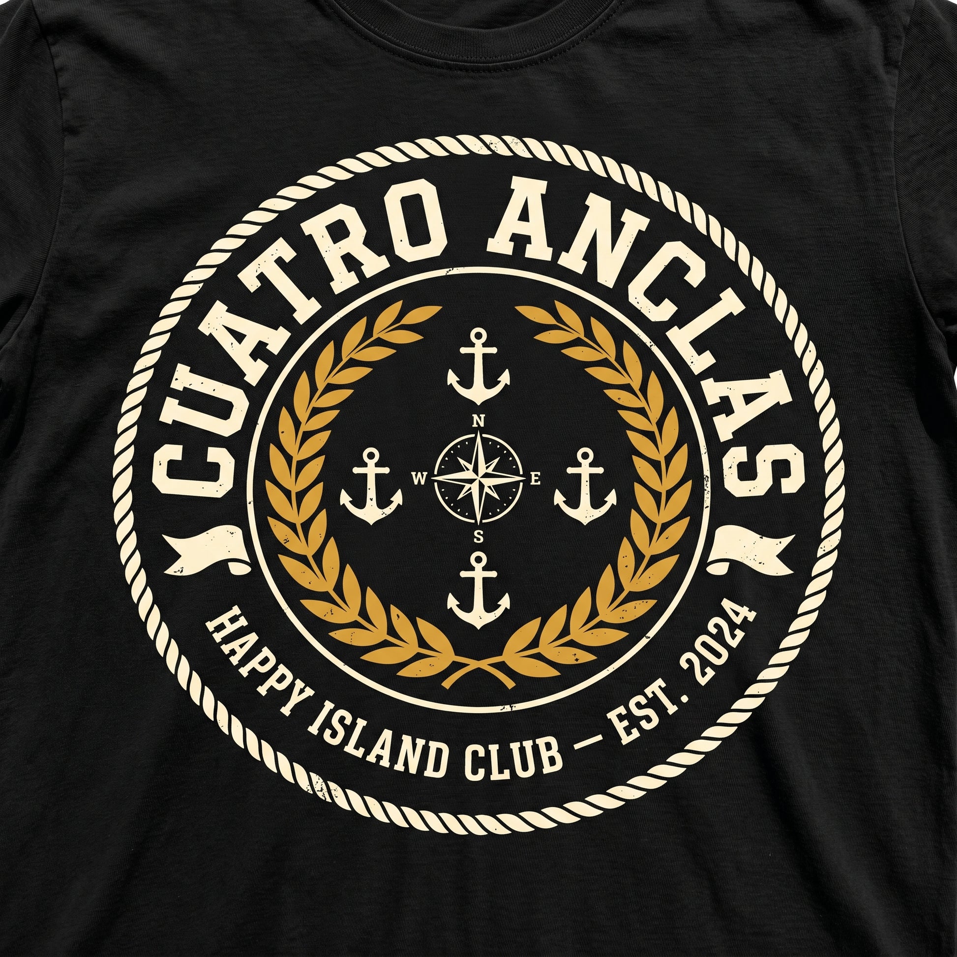 CUATRO ANCLAS — design