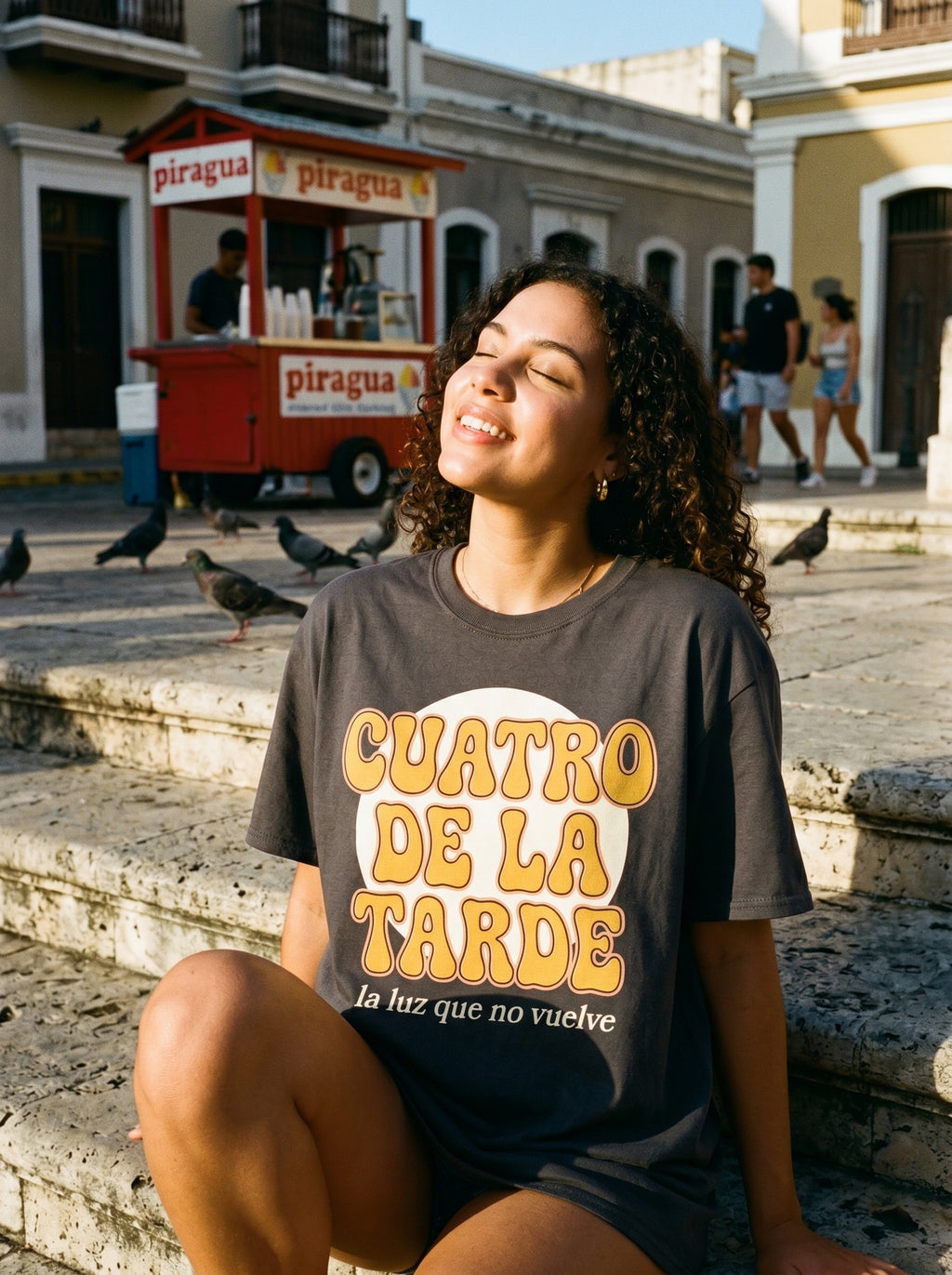 CUATRO DE LA TARDE — on model
