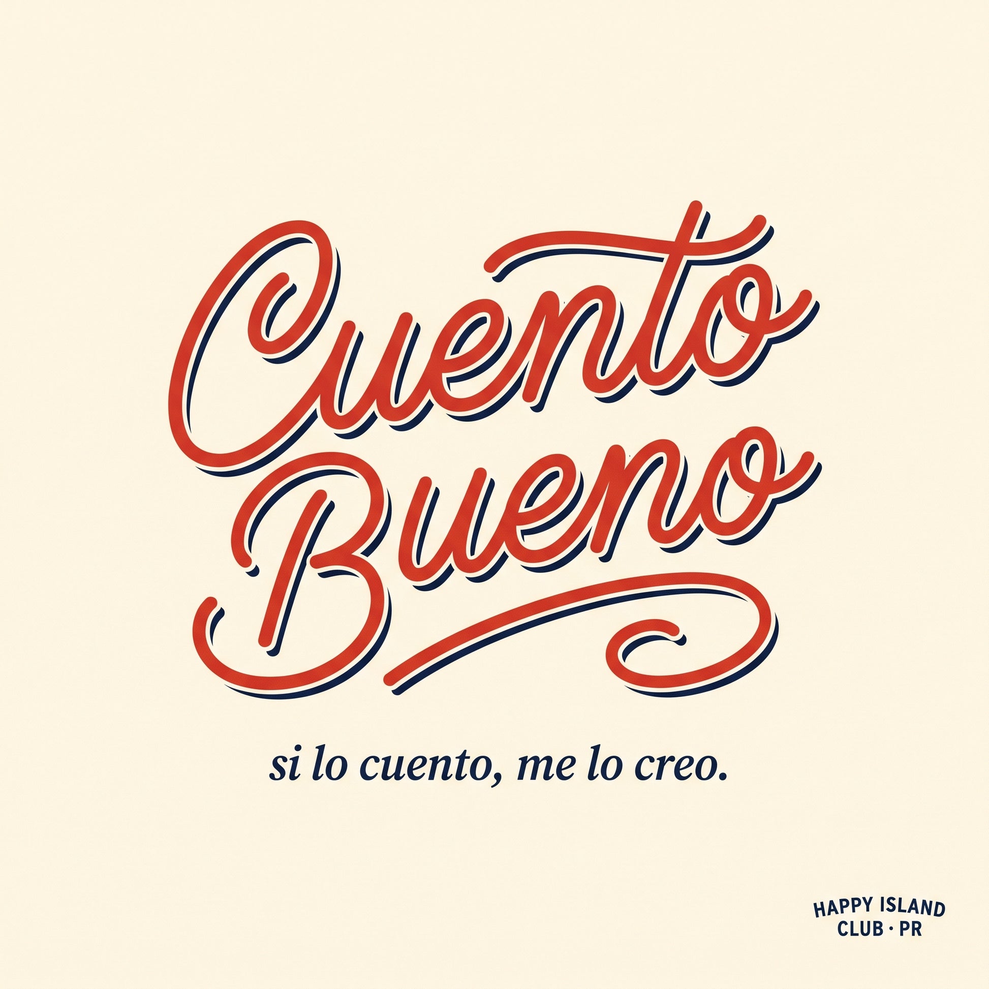 CUENTO BUENO — design