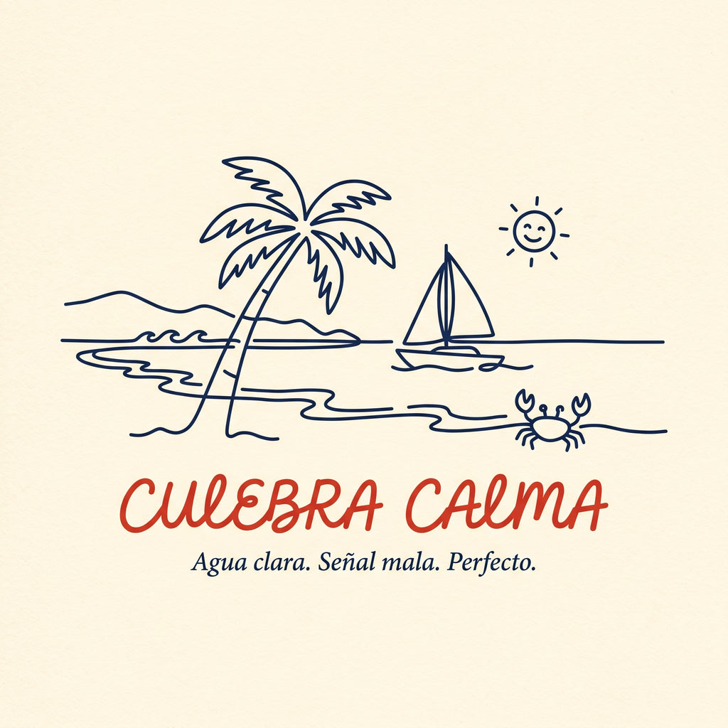 CULEBRA CALMA — design