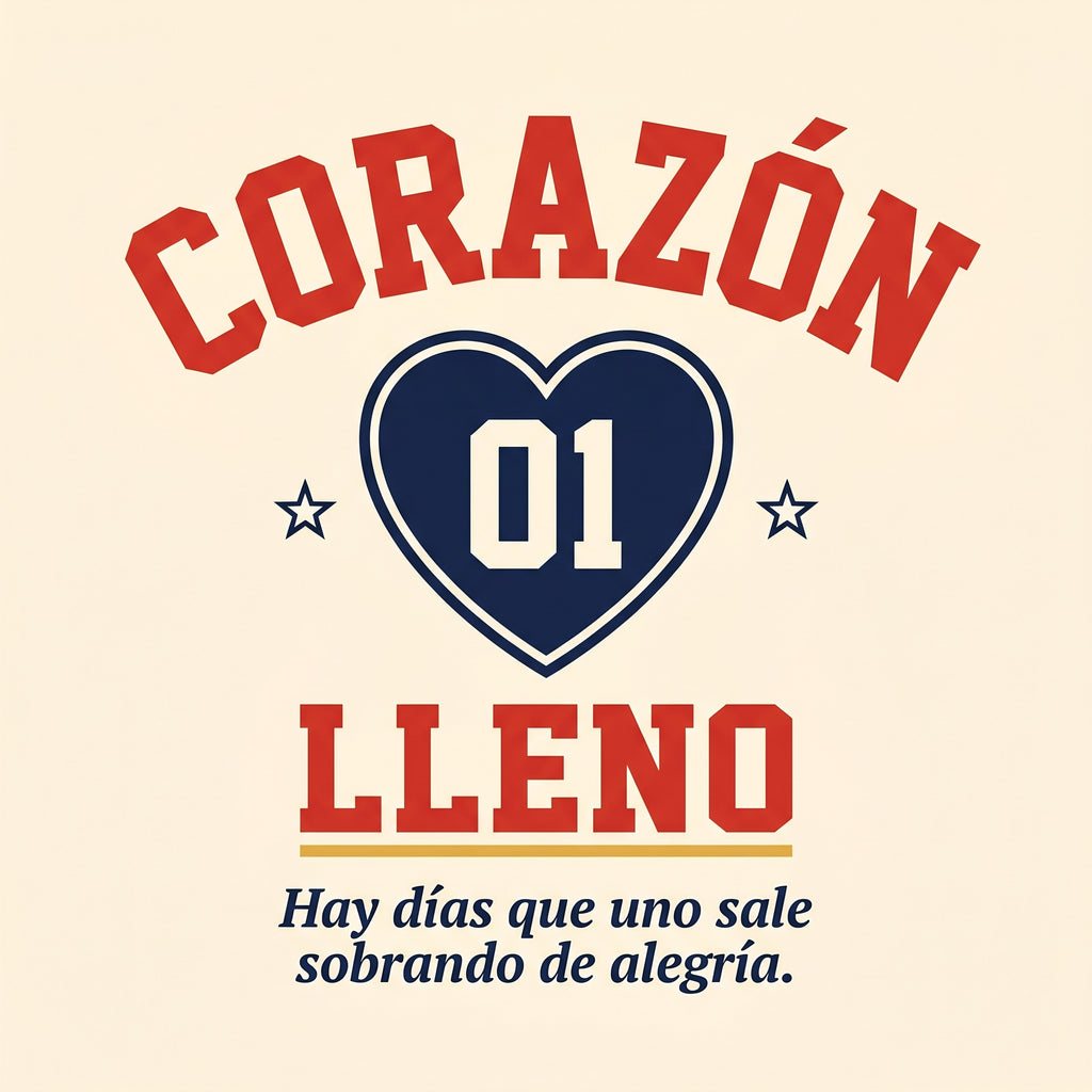 CORAZÓN LLENO — design