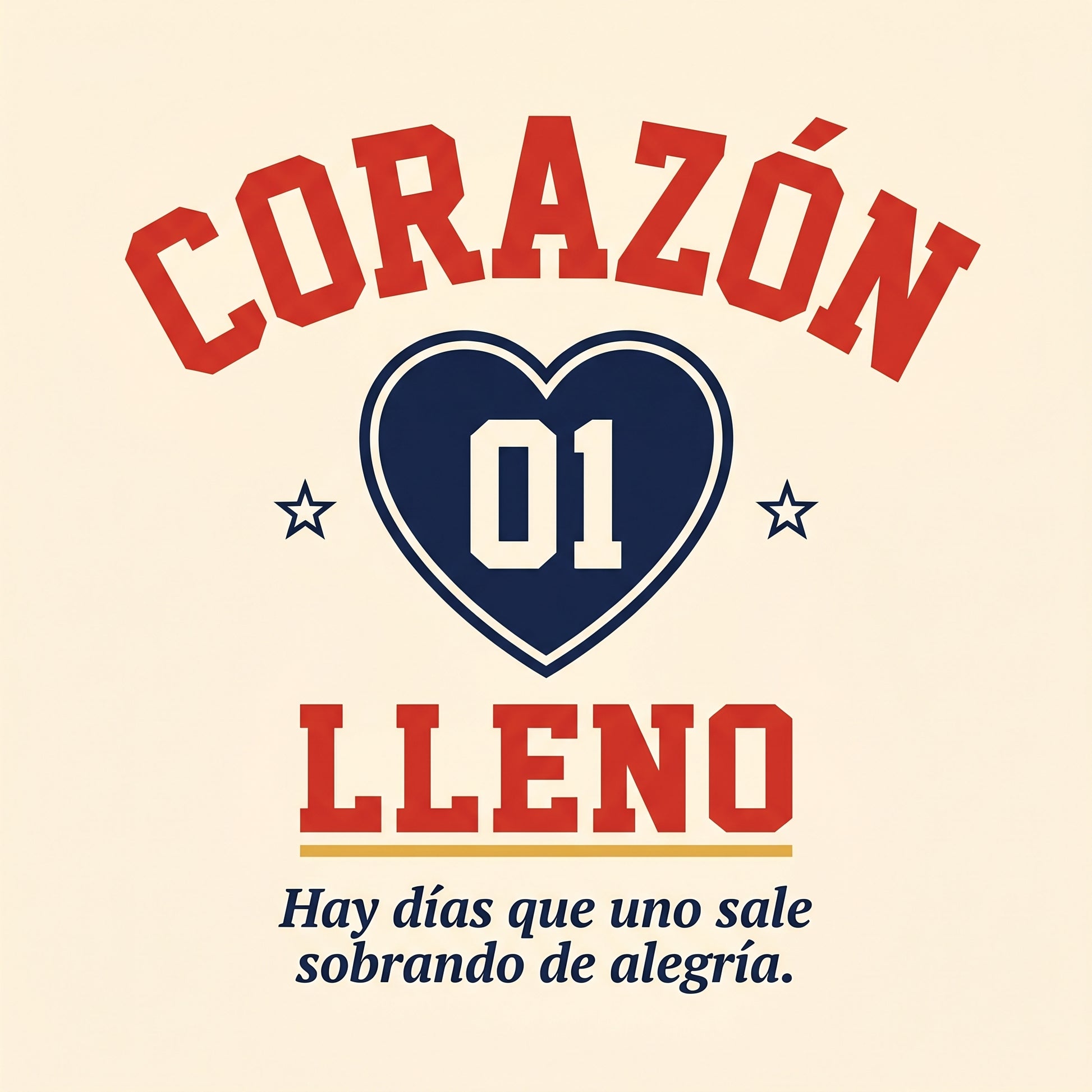 CORAZÓN LLENO — design