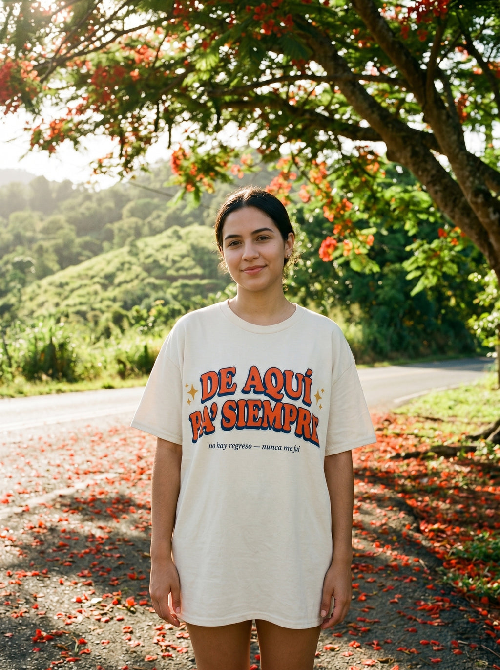 DE AQUÍ PA' SIEMPRE — on model