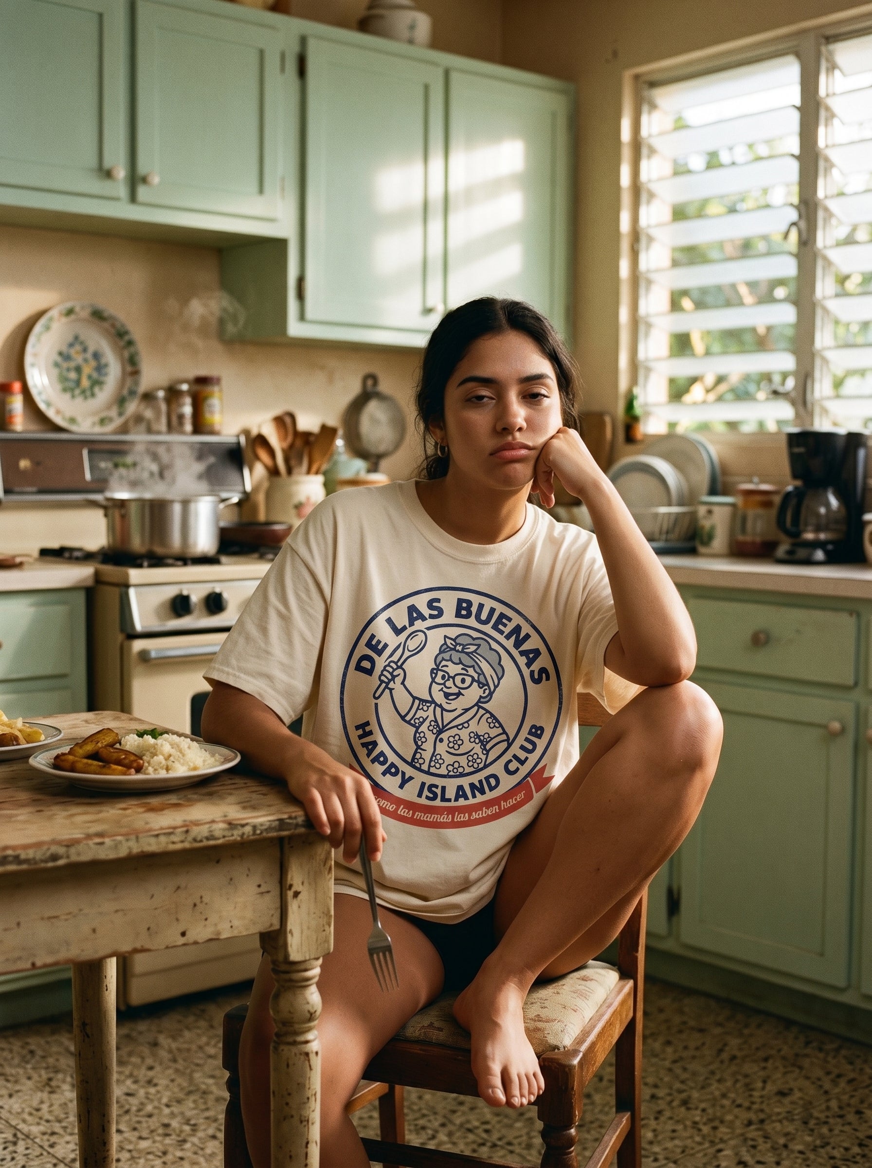 DE LAS BUENAS — on model
