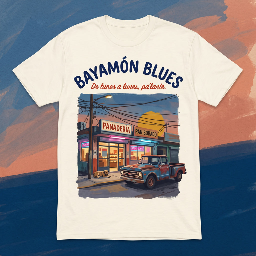 BAYAMÓN BLUES design graphic
