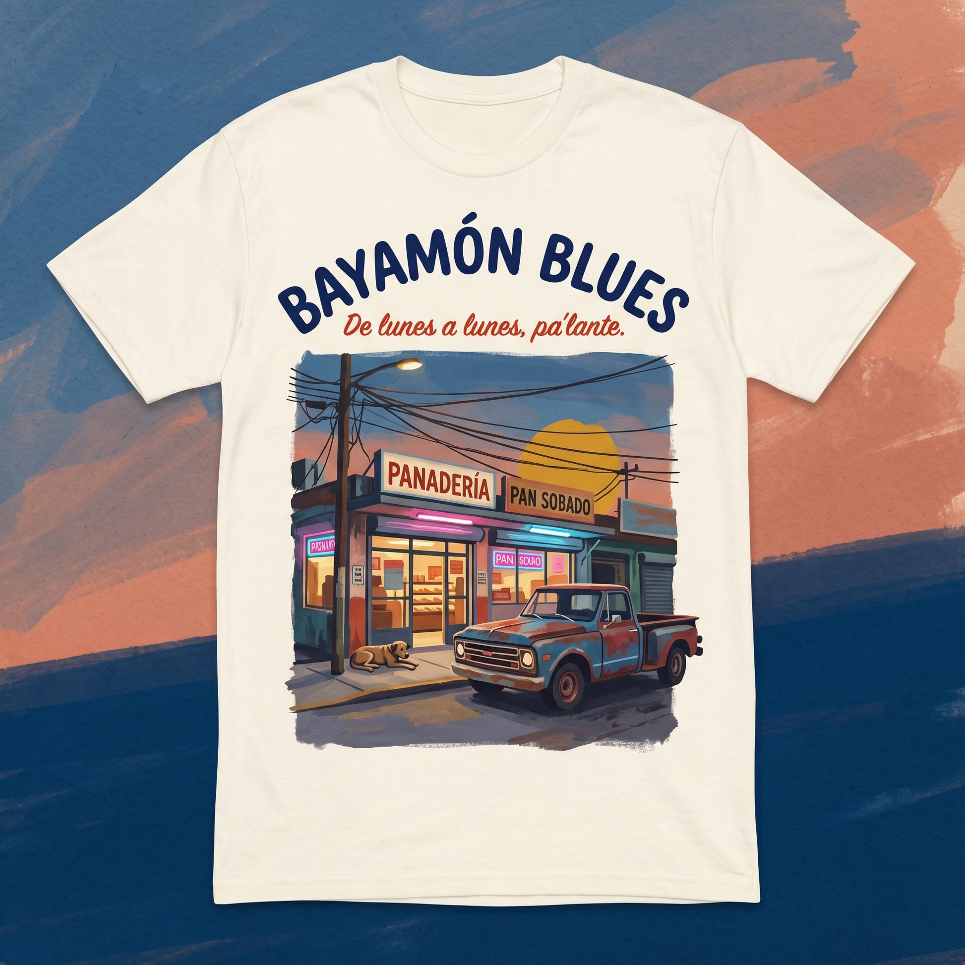 BAYAMÓN BLUES design graphic