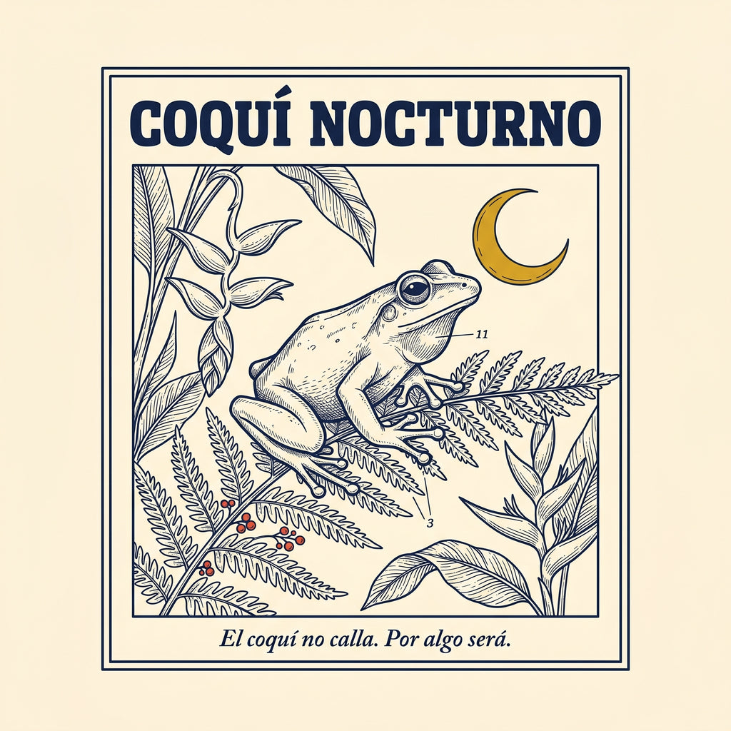 COQUÍ NOCTURNO — design