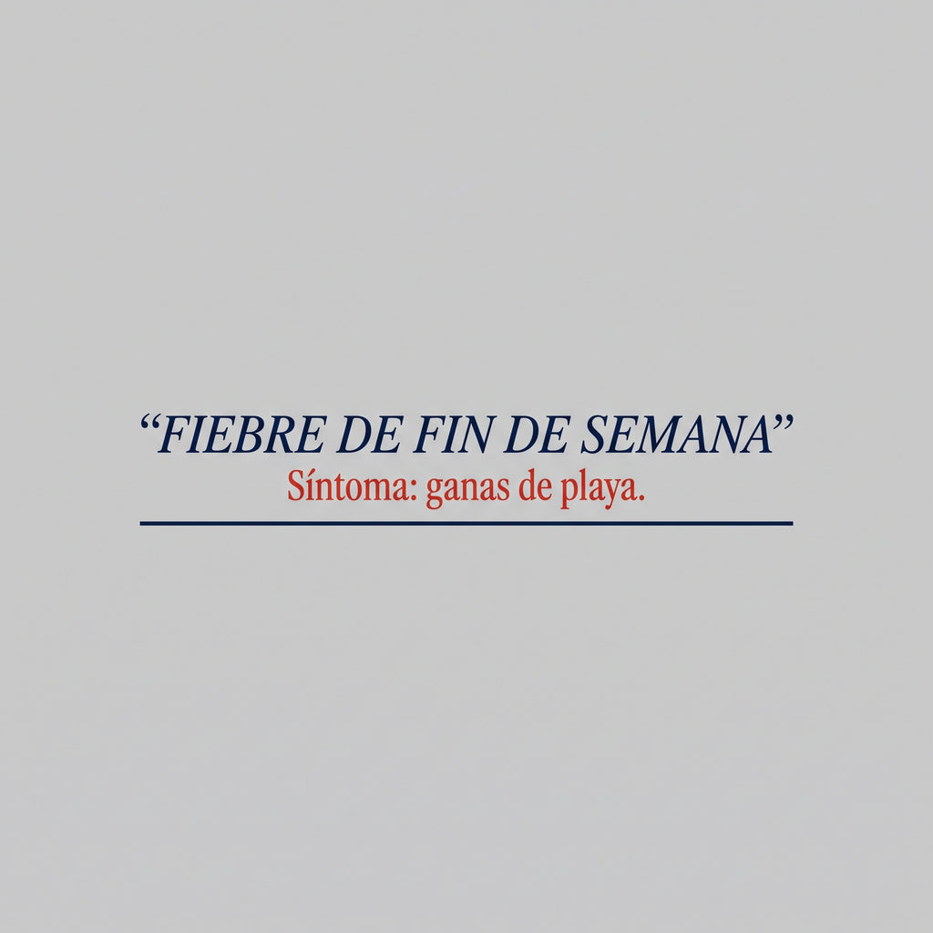FIEBRE DE FIN DE SEMANA design graphic