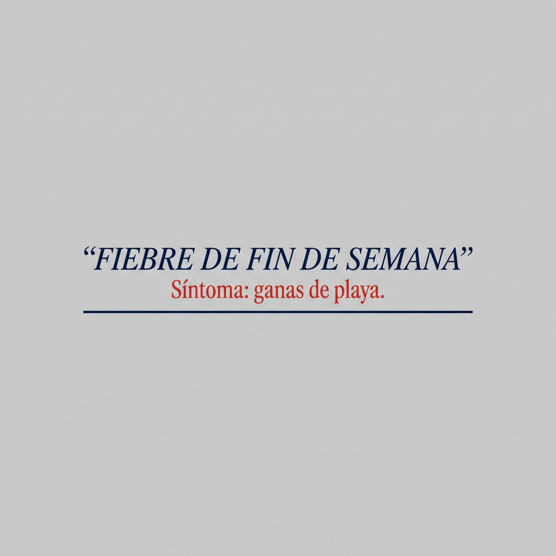 FIEBRE DE FIN DE SEMANA design graphic