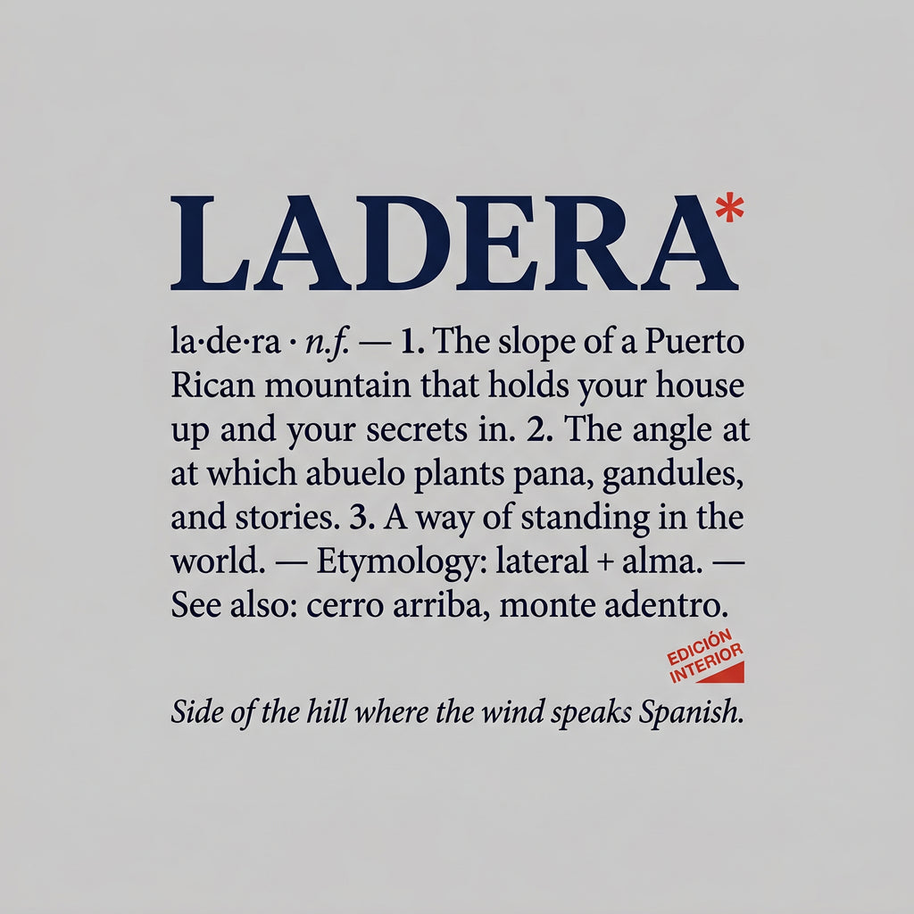 LADERA — design