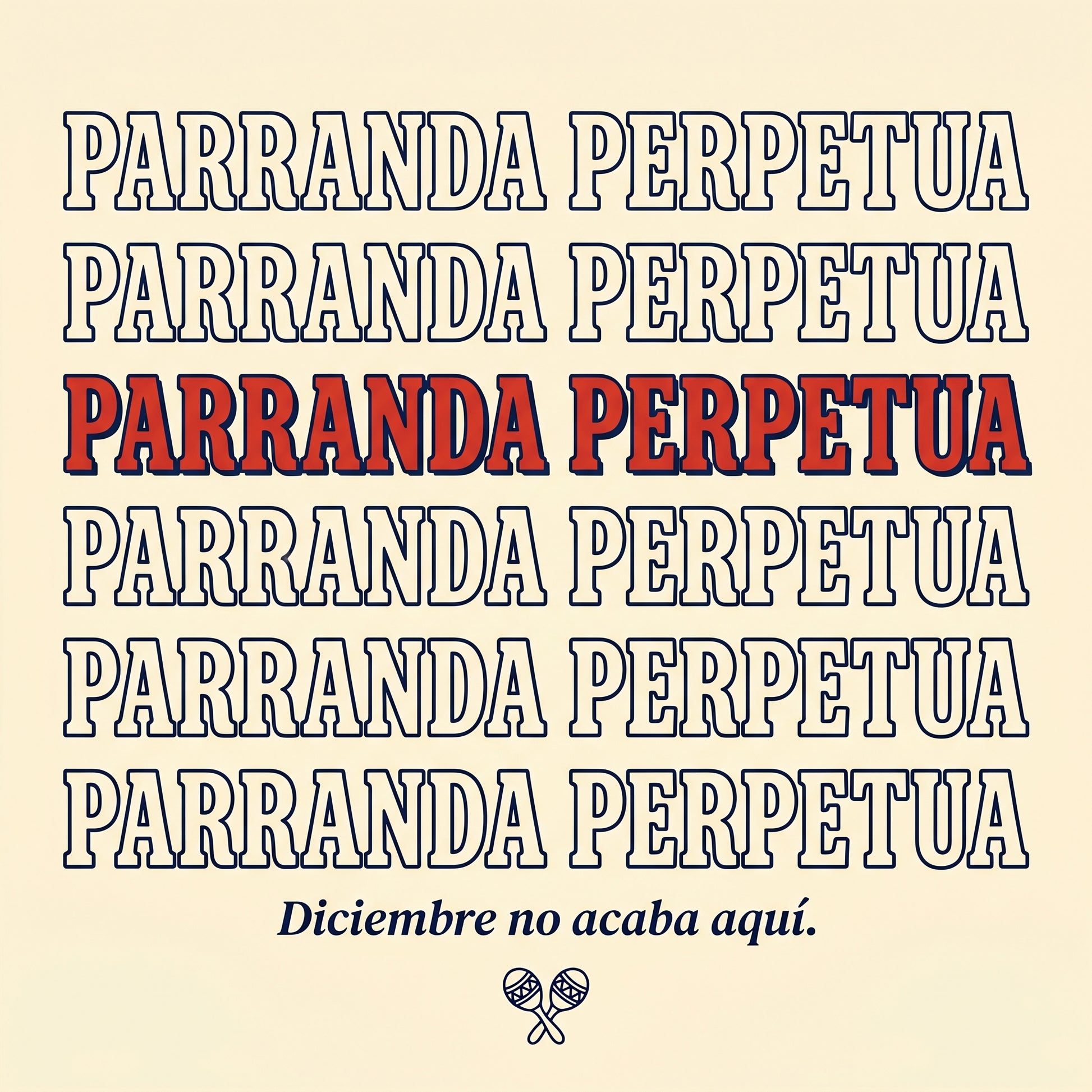 PARRANDA PERPETUA design graphic