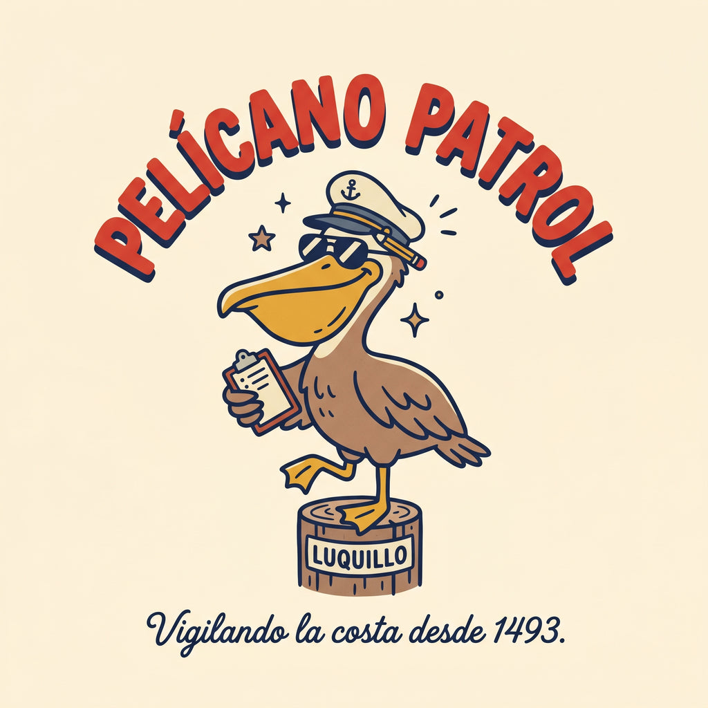 PELÍCANO PATROL design graphic