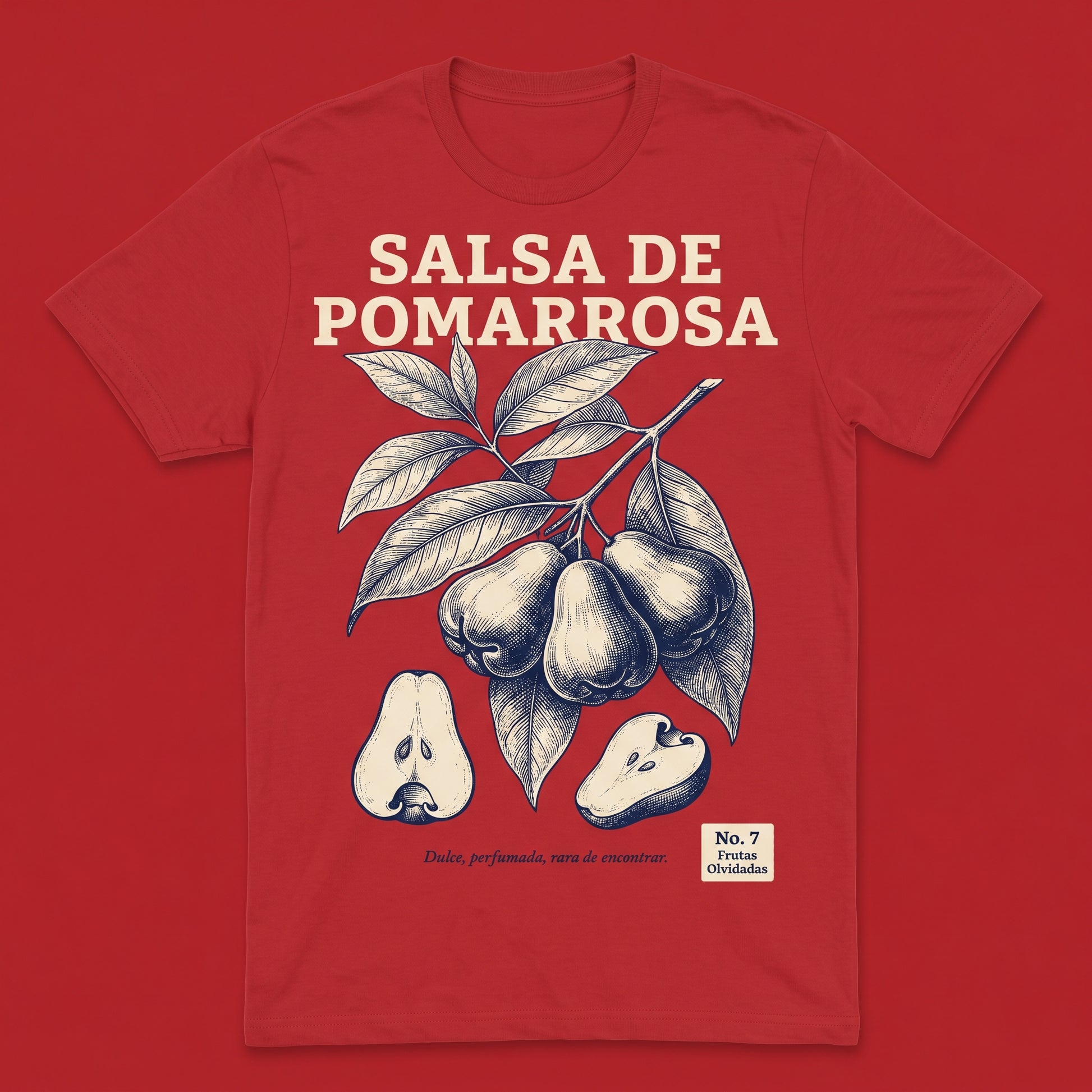 SALSA DE POMARROSA design graphic