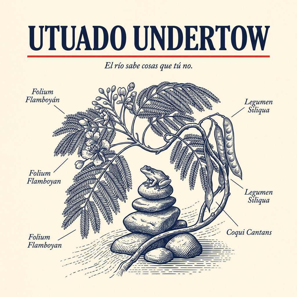 UTUADO UNDERTOW design graphic