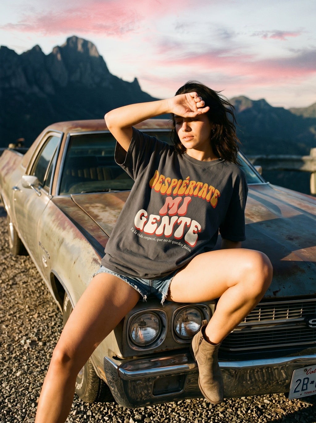DESPIÉRTATE MI GENTE — on model