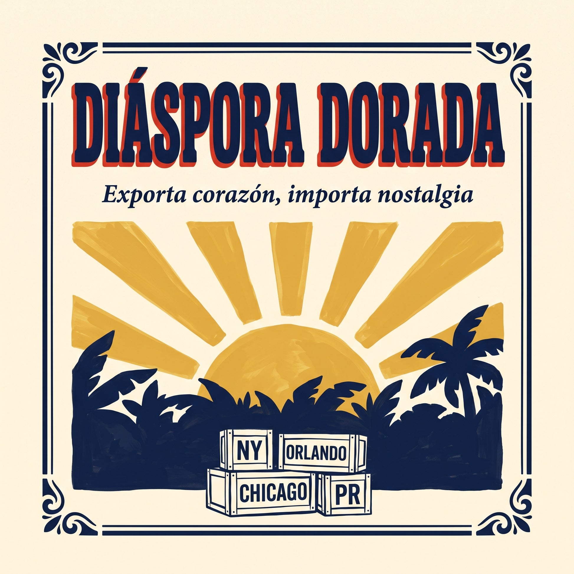 DIÁSPORA DORADA — design