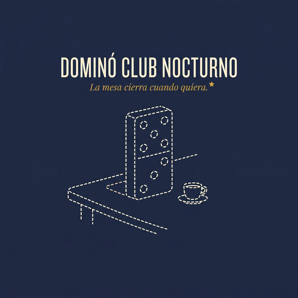 DOMINÓ CLUB NOCTURNO — design