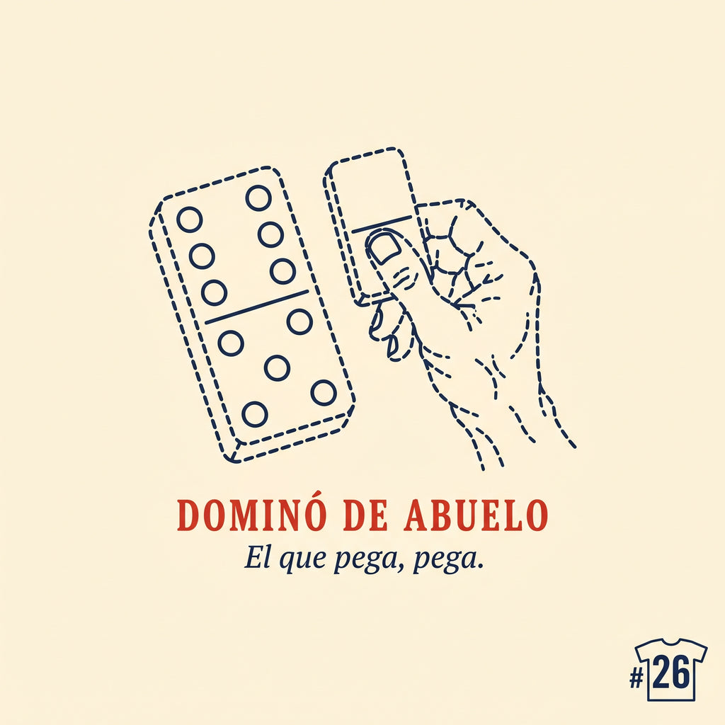 DOMINÓ DE ABUELO — design graphic