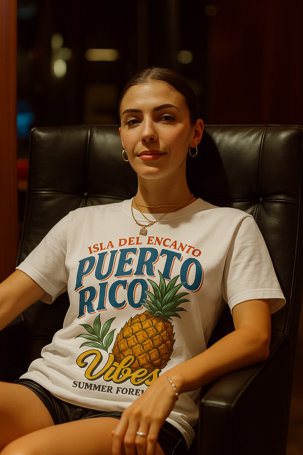 ISLA DEL ENCANTO PUERTO RICO Vibes Summer Forever - isla-del-encanto-on-model-2-variant-1-2025-05-26T23-20-01-190Z.png