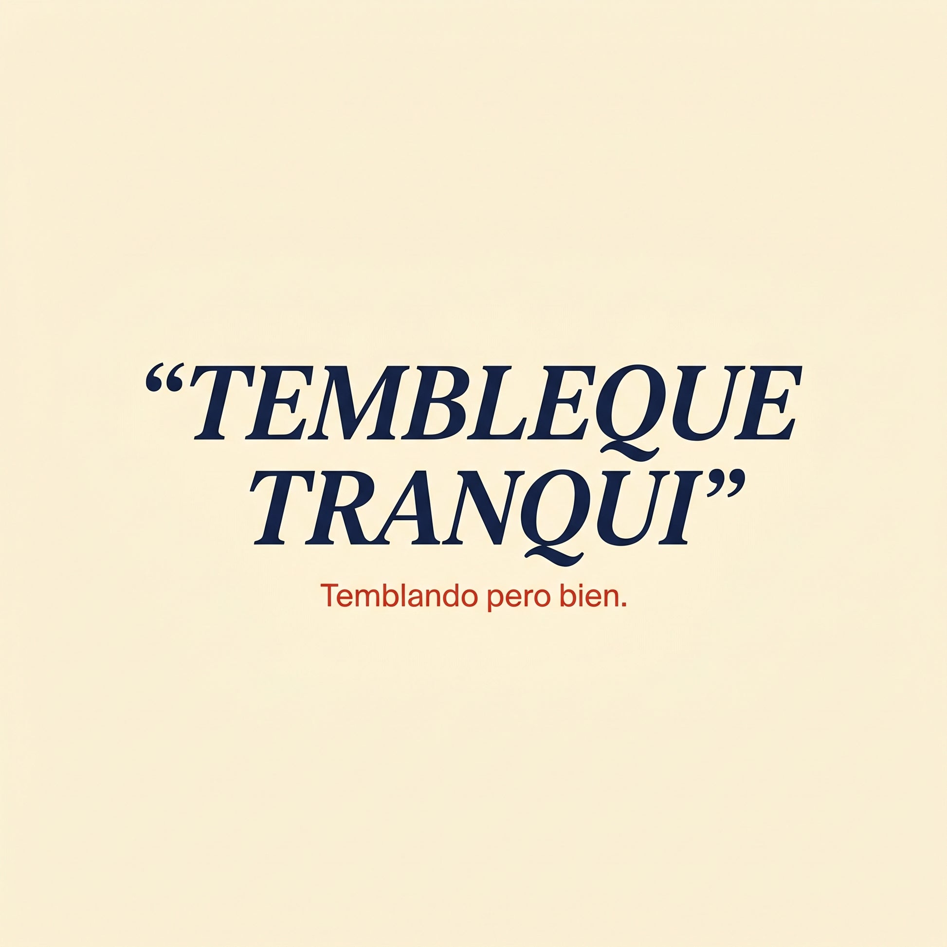 TEMBLEQUE TRANQUI