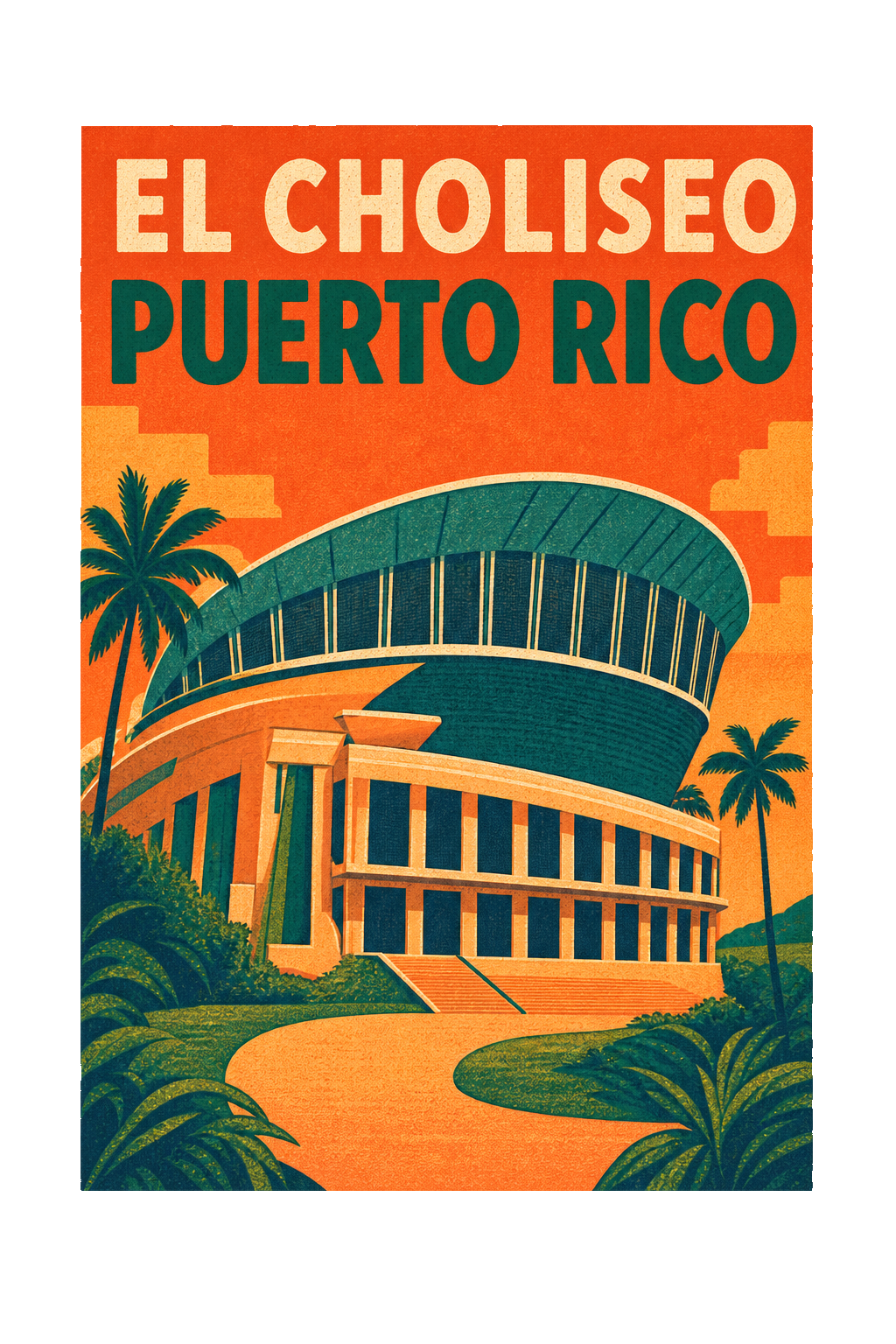 EL CHOLISEO PUERTO RICO standalone design