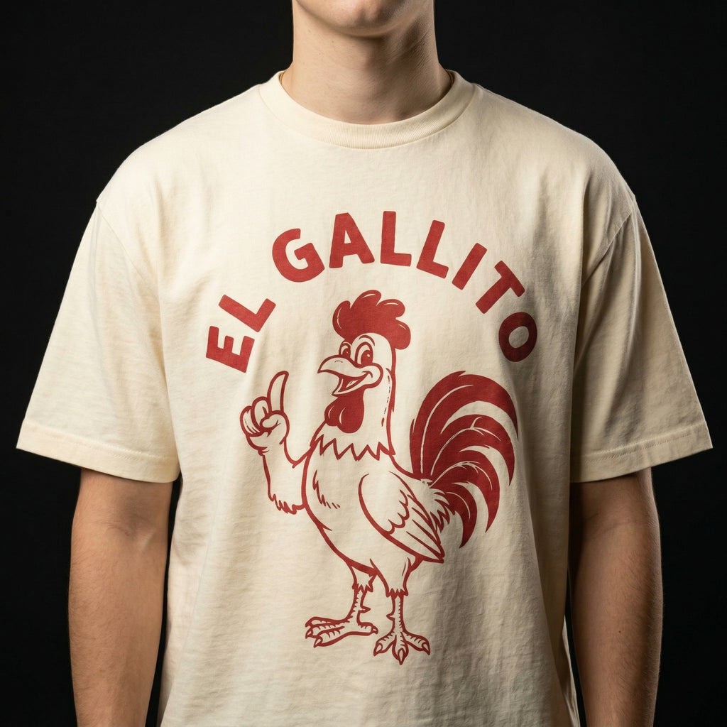 El Gallito T-Shirt — el-gallito-t-shirt-studio-03-chest-print