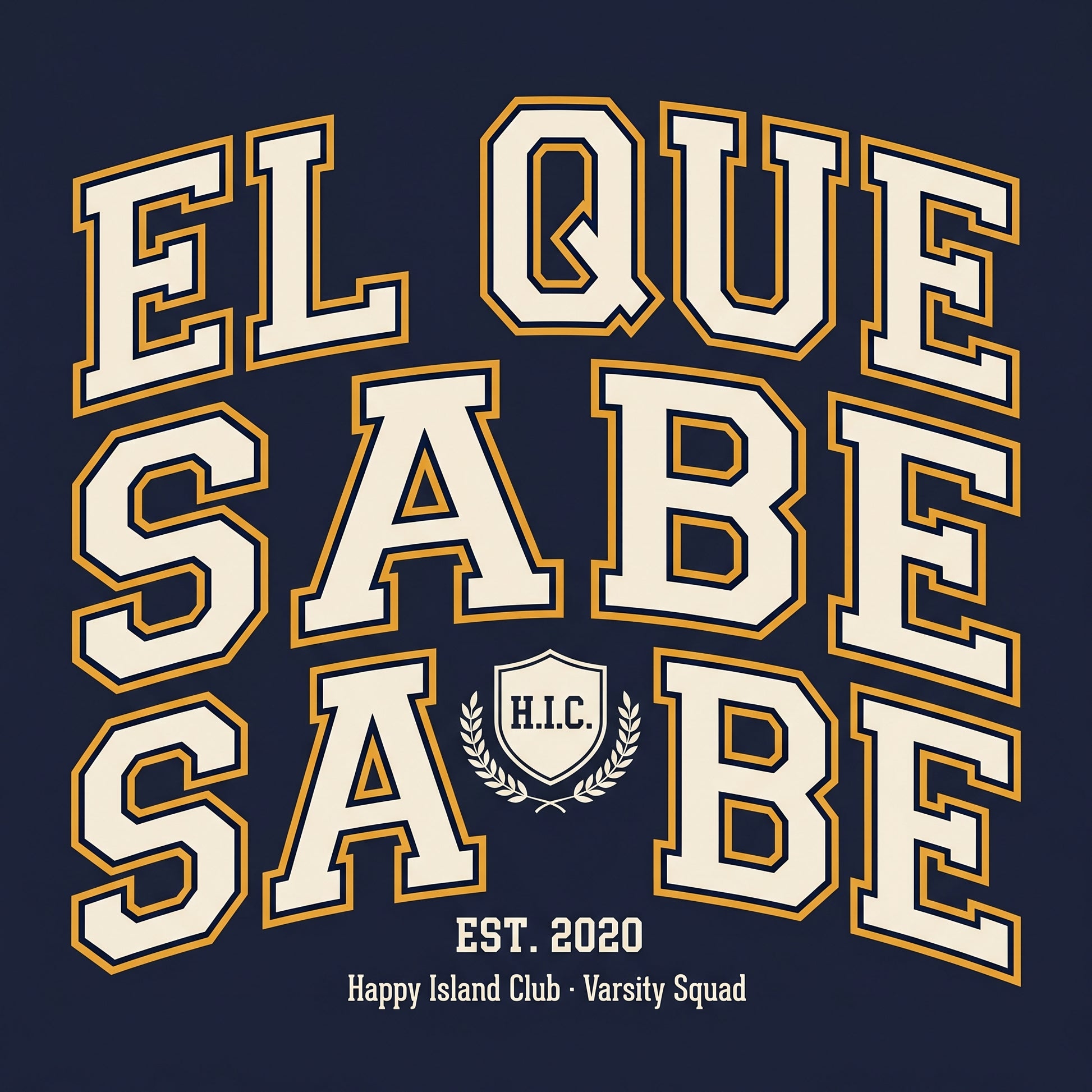 EL QUE SABE SABE — design
