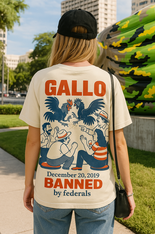 GALLO - December 20, 2019 BANNED by federals - 20250405_0929_Rooster Fight Protest_remix_01jr329ms2emw82cw1qdbhgzdg.png