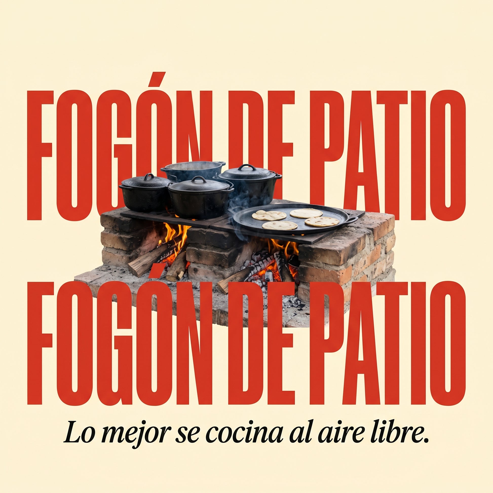 FOGÓN DE PATIO