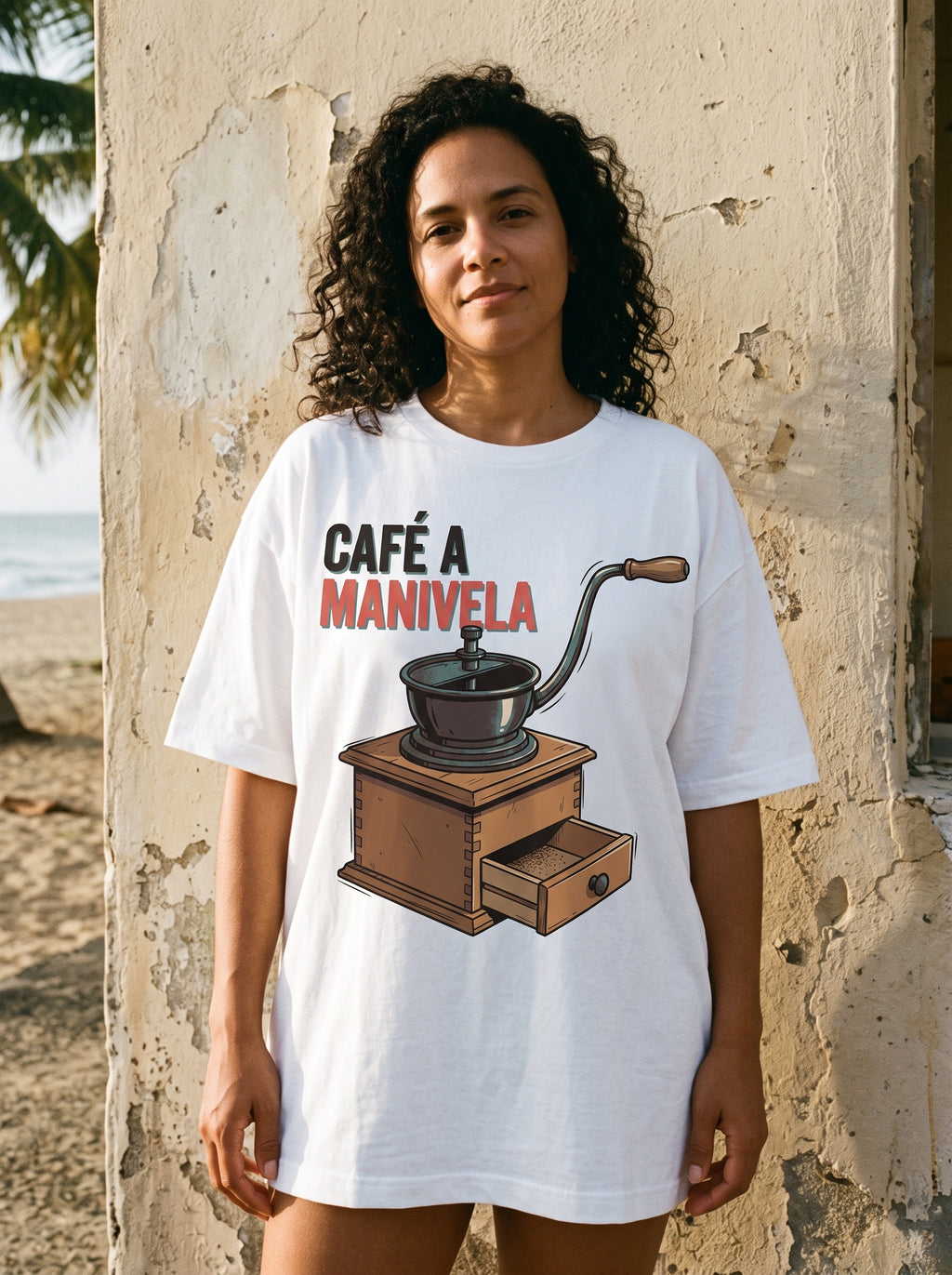 CAFÉ A MANIVELA HIC AI mockup