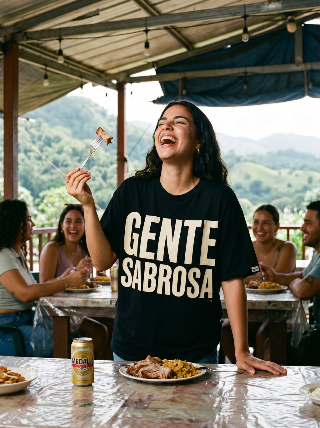 GENTE SABROSA — on model