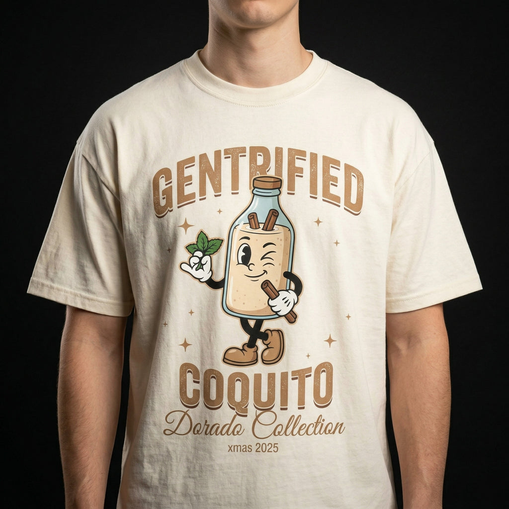 Gentrified Coquito - Dorado Collection — gentrified-coquito-dorado-coll-studio-03-chest-print