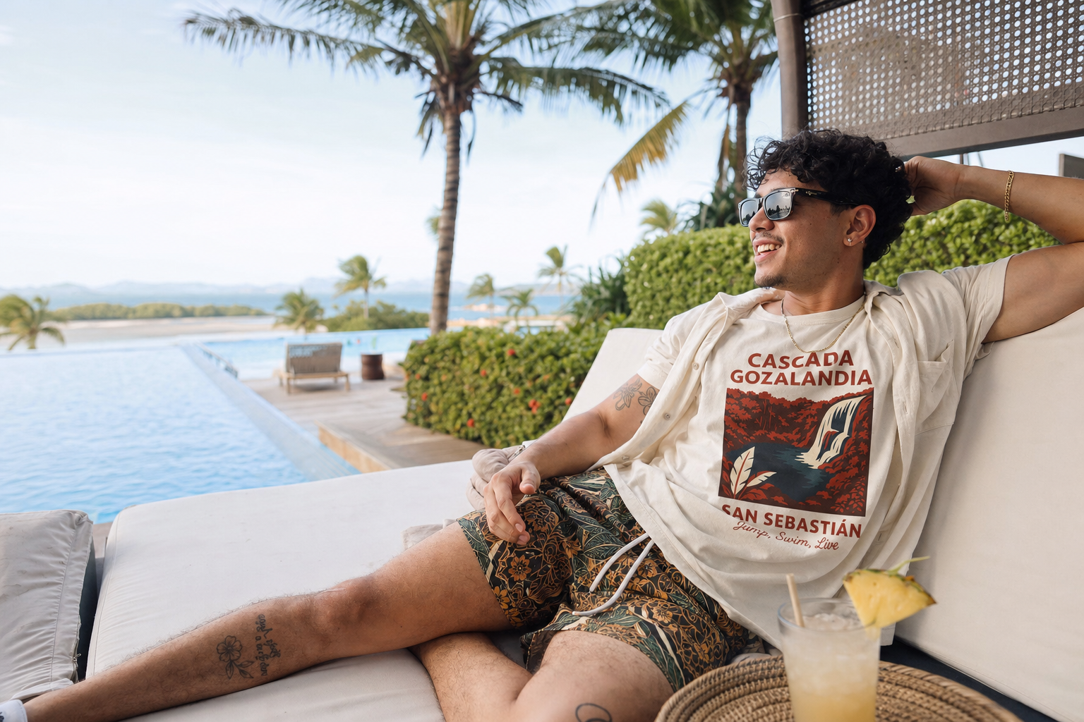 HIC homepage spotlight — golden hour daybed campaign (gpt-image-2)