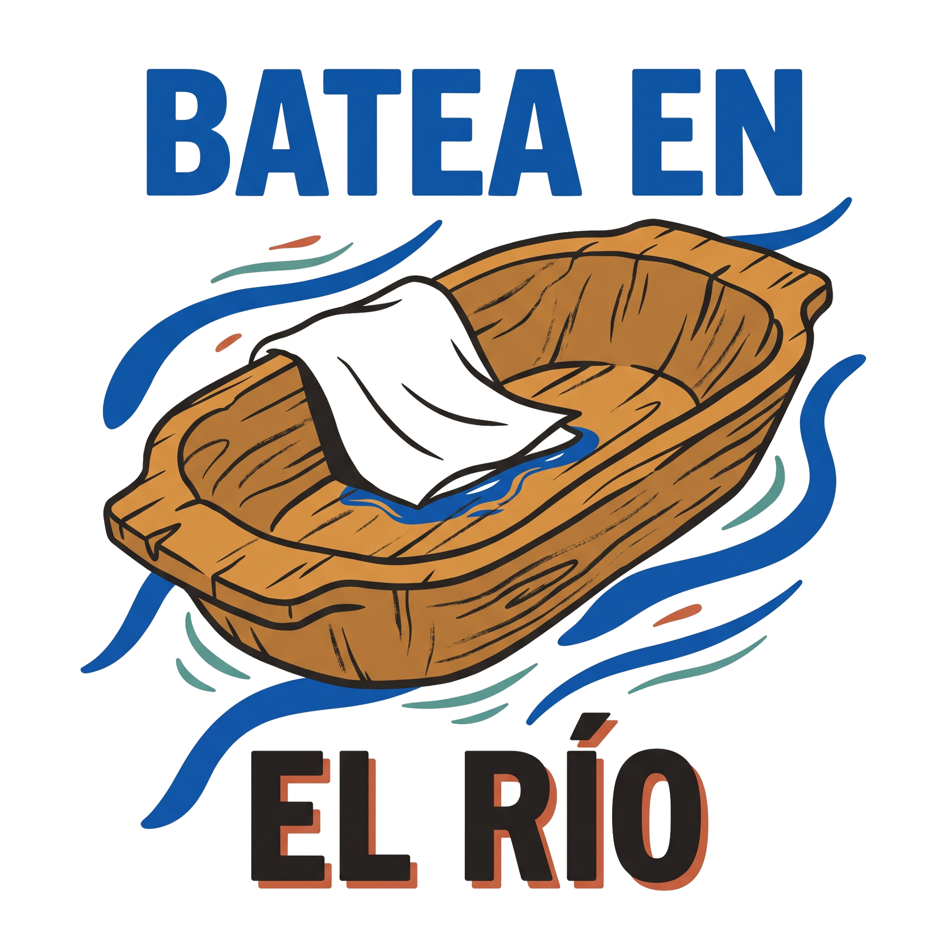 BATEA EN EL RÍO standalone artwork
