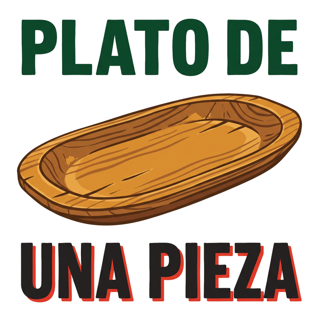 PLATO DE UNA PIEZA standalone artwork