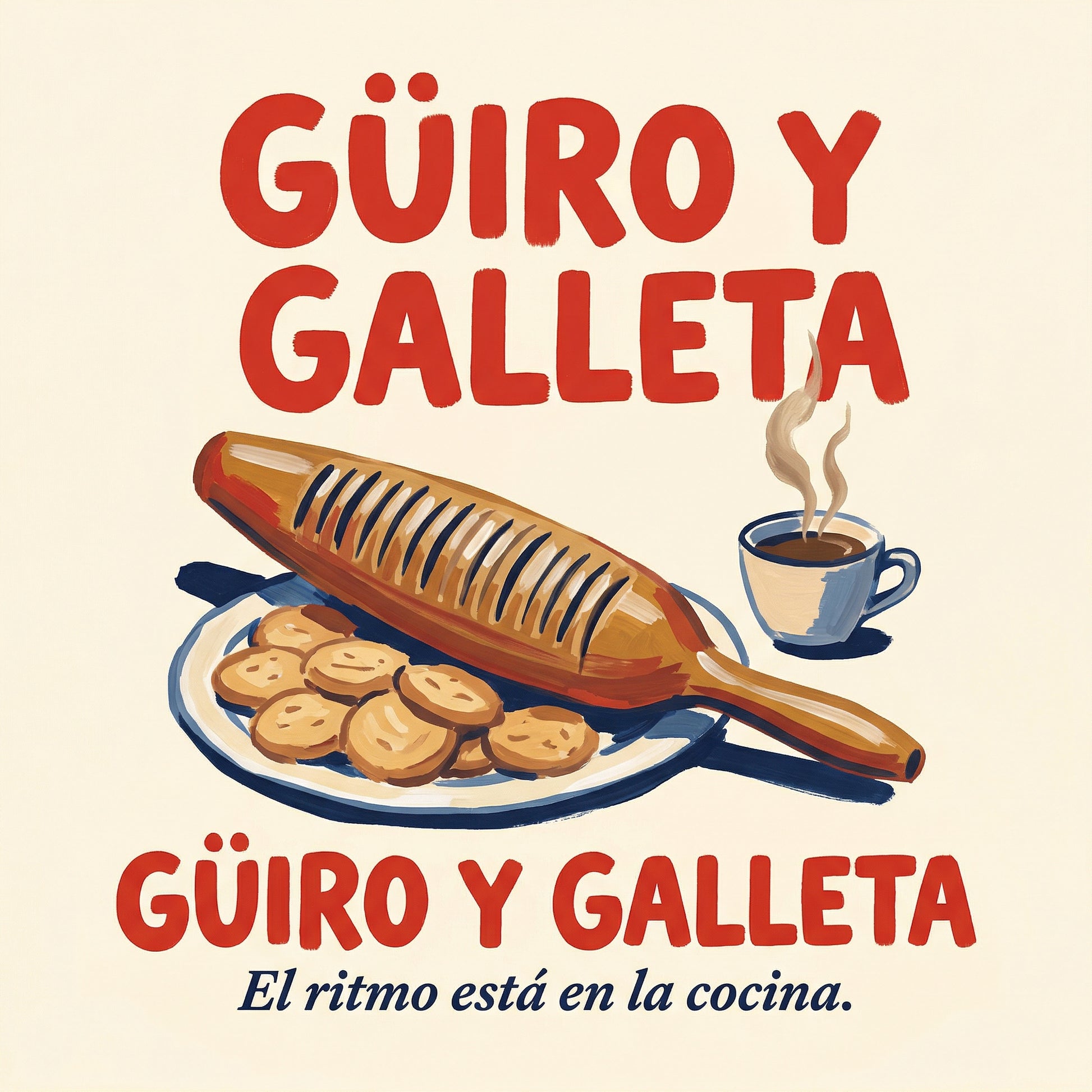 GÜIRO Y GALLETA