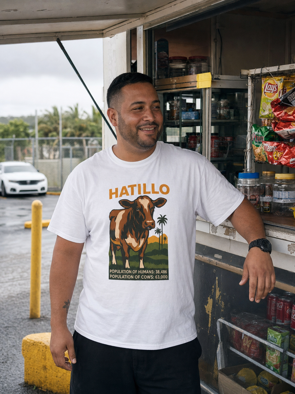 HATILLO - Population of Humans vs. Cows lifestyle photo